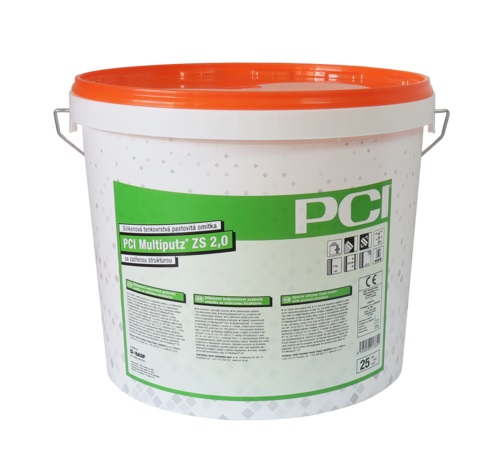 PCI Multiputz ZS 2,0 mm - silikónová fasádna omietka zatieraná 25 kg