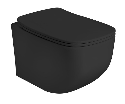 AXA Jam závesné WC Norim v exkluzívnom čiernom matnom prevedení