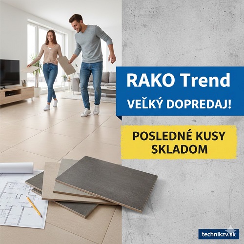 Dopredaj dlažby RAKO Trend